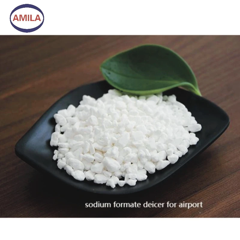 Sodyòm fòmate granules deicer
